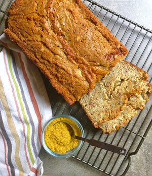 Gluten Free Golden Root Banana Bread