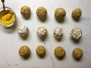 Golden Root Turmeric Coconut Fat Balls