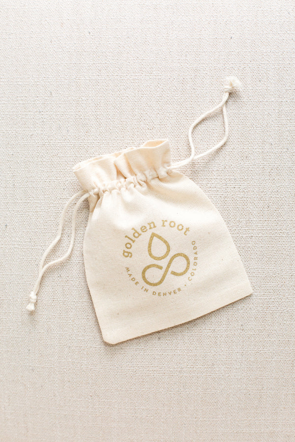 Reusable Cotton Drawstring Pouch